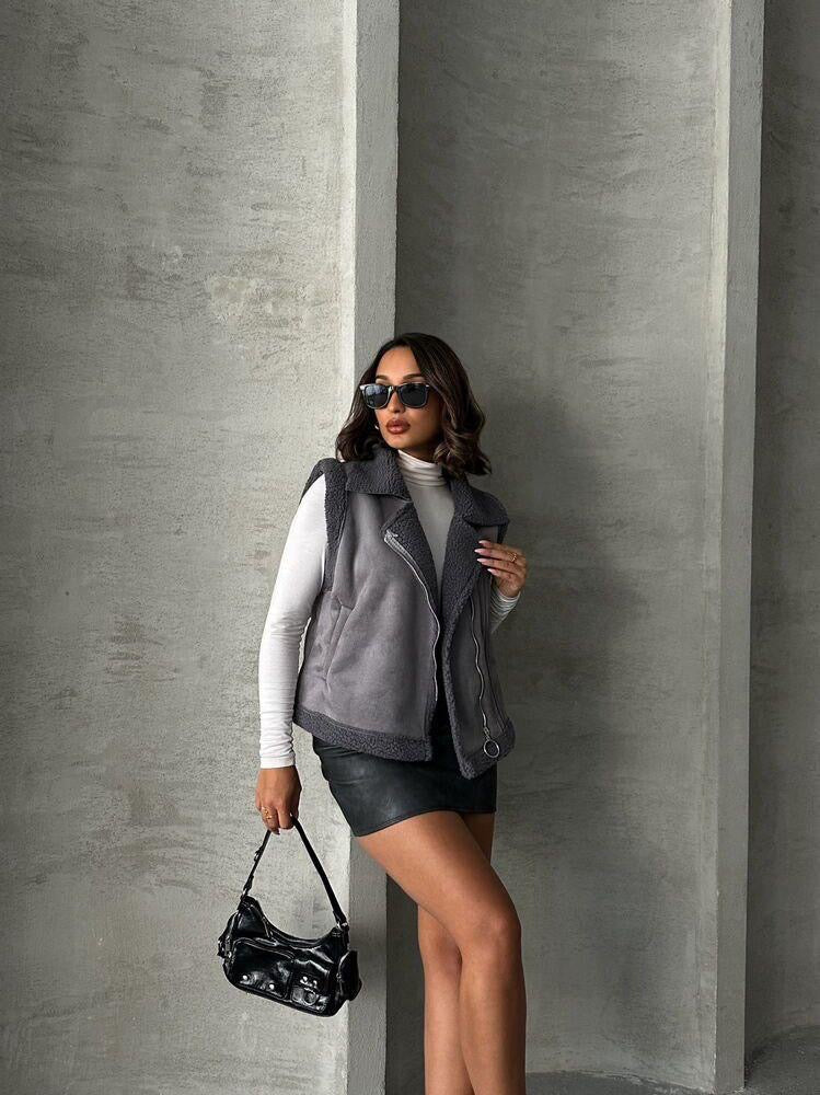 Weste mit Teddyfell 2