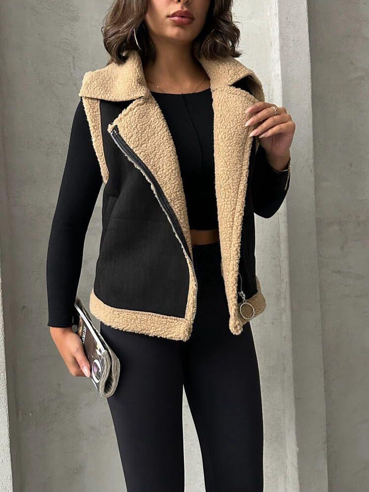 Weste mit Teddyfell 4