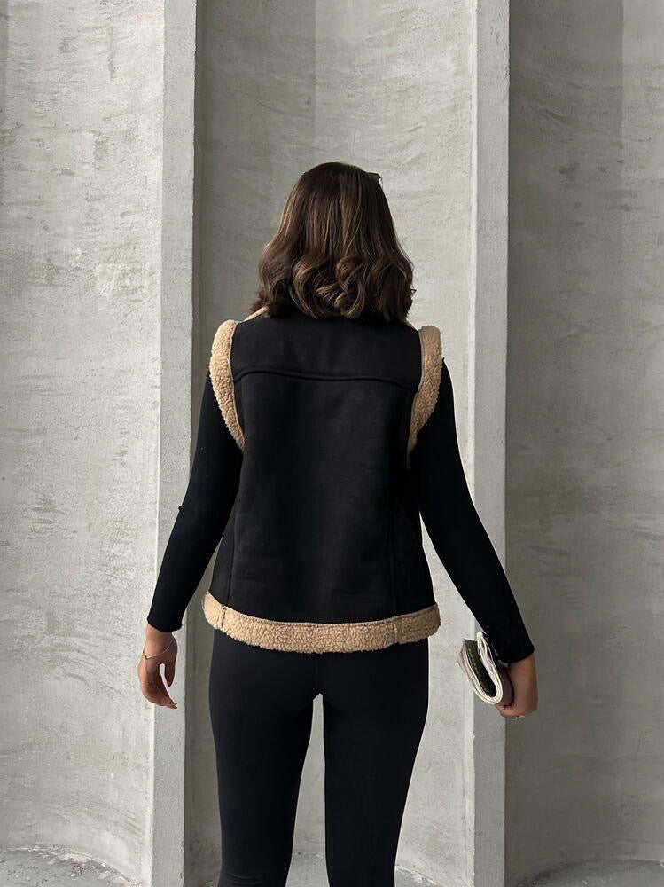 Weste mit Teddyfell 4